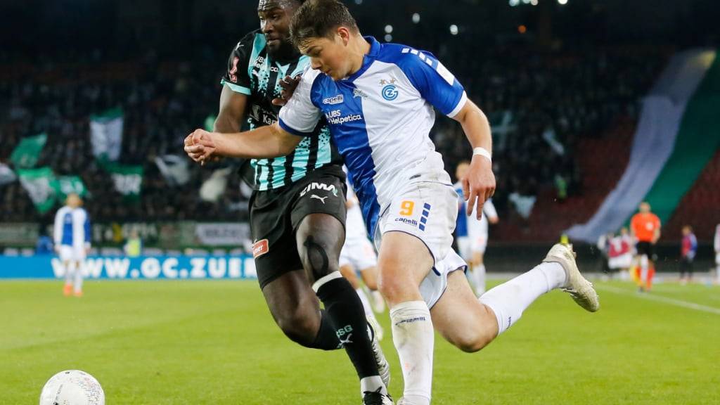 GC-Stürmer Nikolas Muci schoss das wegweisende 1:0 gegen St. Gallen