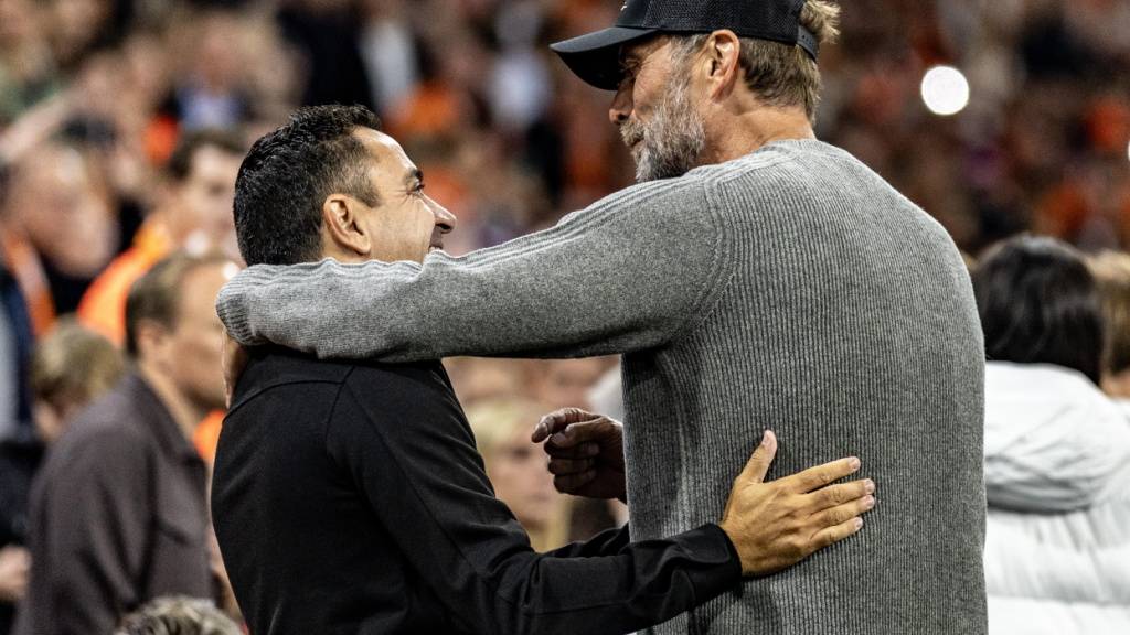 Jürgen Klopp für Deutschland und Xavi für die Niederlande gaben ihr Debüt als Nationaltrainer