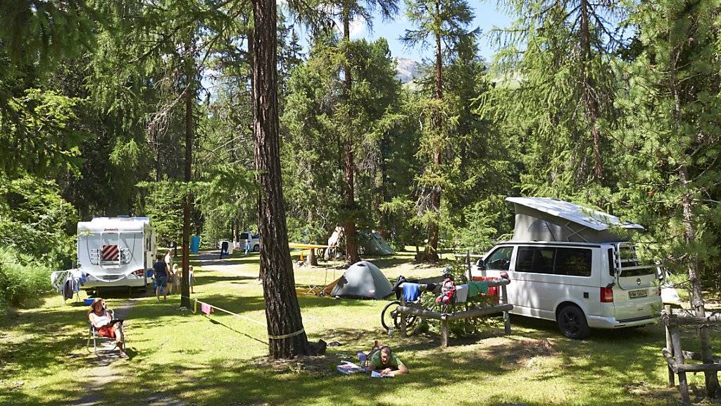 Campingplätze erfreuten sich 2016 grosser Beliebtheit. (Archiv)