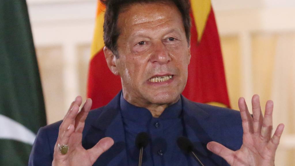 ARCHIV - Pakistans Ministerpräsident Imran Khan hat dem Präsidenten geraten, das Parlament aufzulösen. Dieser hat zugestimmt. Foto: Pradeep Dambarage/ZUMA Wire/dpa
