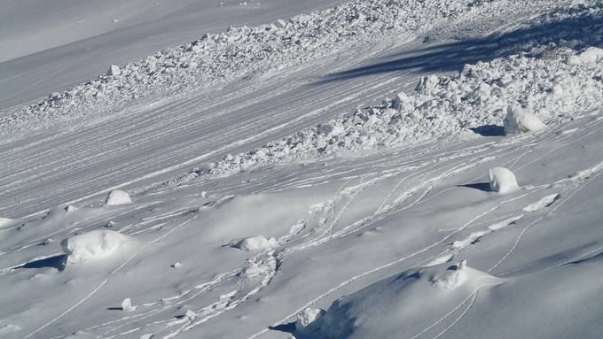 Sörenberg: Lawinenabgang auf Skipiste