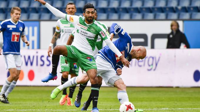 FC Luzern gewinnt gegen St. Gallen 2:0