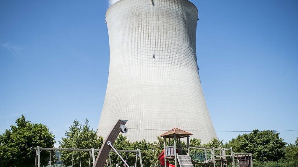 Die Atomausstiegsinitiative der Grünen fordert eine schrittweise Abschaltung der Schweizer AKW. Leibstadt ginge 2029 als letztes Atomkraftwerk vom Netz. (Archivbild)