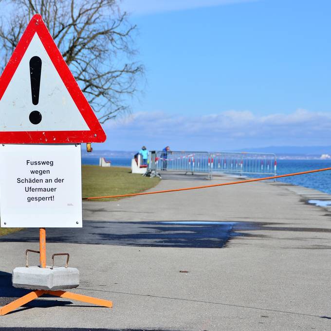 Entwarnung: Arbons Ufer ist stabil
