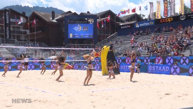 Gstaad: Möge das Beachvolleyball-Turnier beginnen