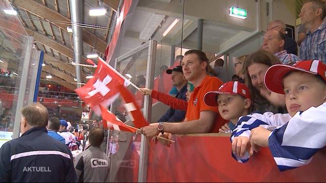 Schwitzen am Hockey-Test-Länderspiel gegen Norwegen in Lagenthal