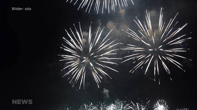 100’000 Zuschauer verfolgten das traditionelle Feuerwerk in Biel