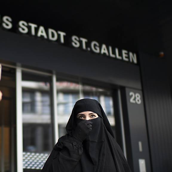 Kein einziger Verstoss gegen St.Galler Burka-Verbot