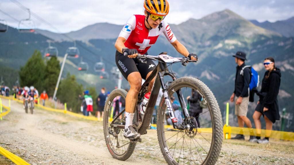 Ramona Forchini sorgt im vierten Weltcuprennen dieser Saison für den vierten Schweizer Podestplatz im Cross-Country