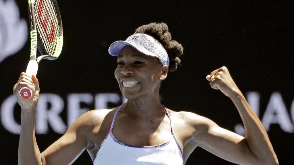 Golden Oldie: Mit 36 Jahren steht Venus Williams am Australian Open wieder im Halbfinal