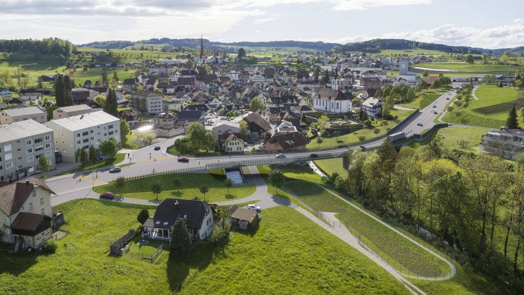 Der Verkehr soll den historischen Dorfkern «Flecken» in Beromünster künftig umfahren.