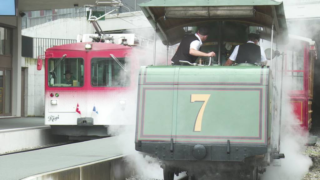 Kanton Luzern: Mit der Lok 7 auf die Rigi
