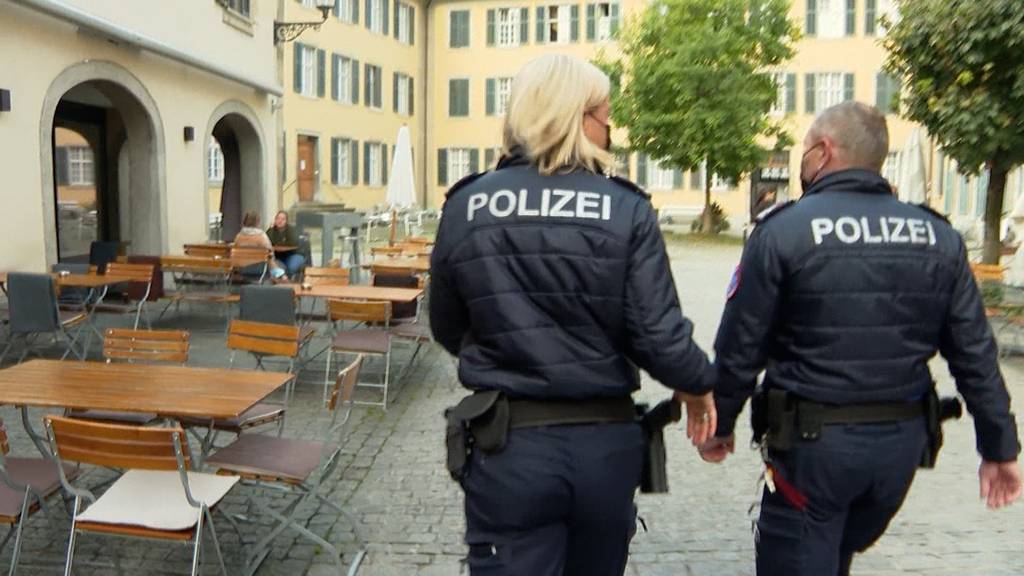 Zertifikatskontrolle: Stadtpolizei Winterthur auf Patrouille