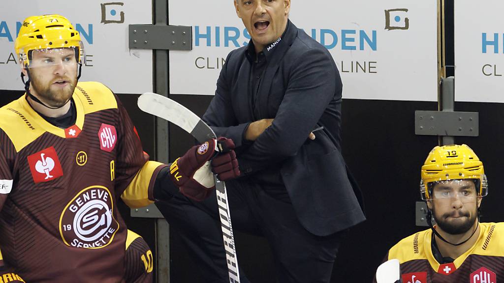 Meistertrainer Jan Cadieux erwartet mit Genf-Servette ein Duell mit dem deutschen Champion RB München