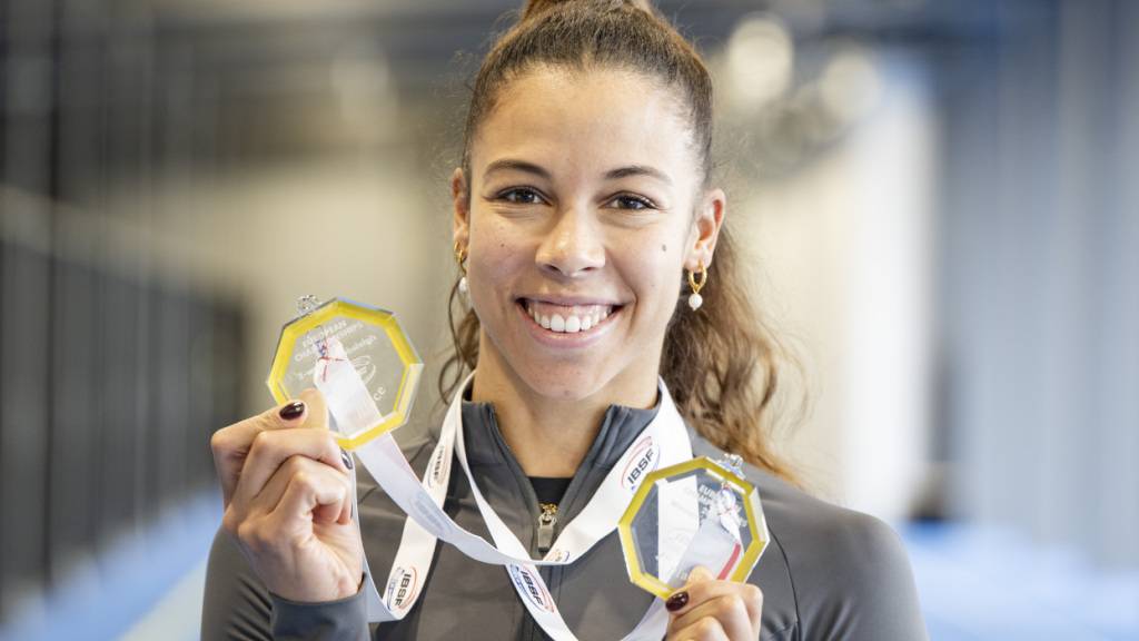 Doppel-Europameisterin Hasler geniesst die Ruhe vor dem Sturm