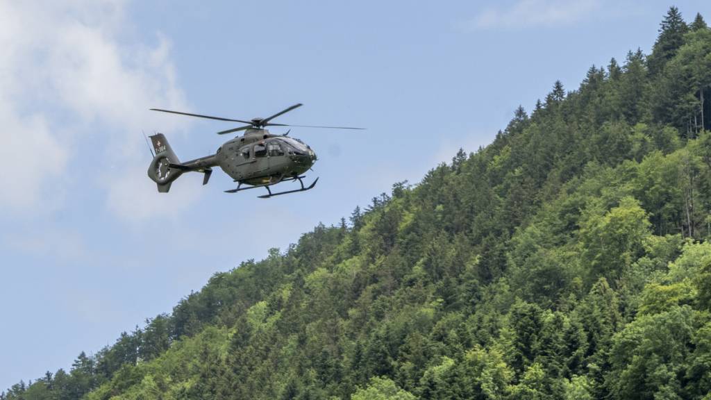 Die Schweizer Armee sicherte den Luftraum über dem Bürgenstock und verzeichnete dabei fünf Verstösse.