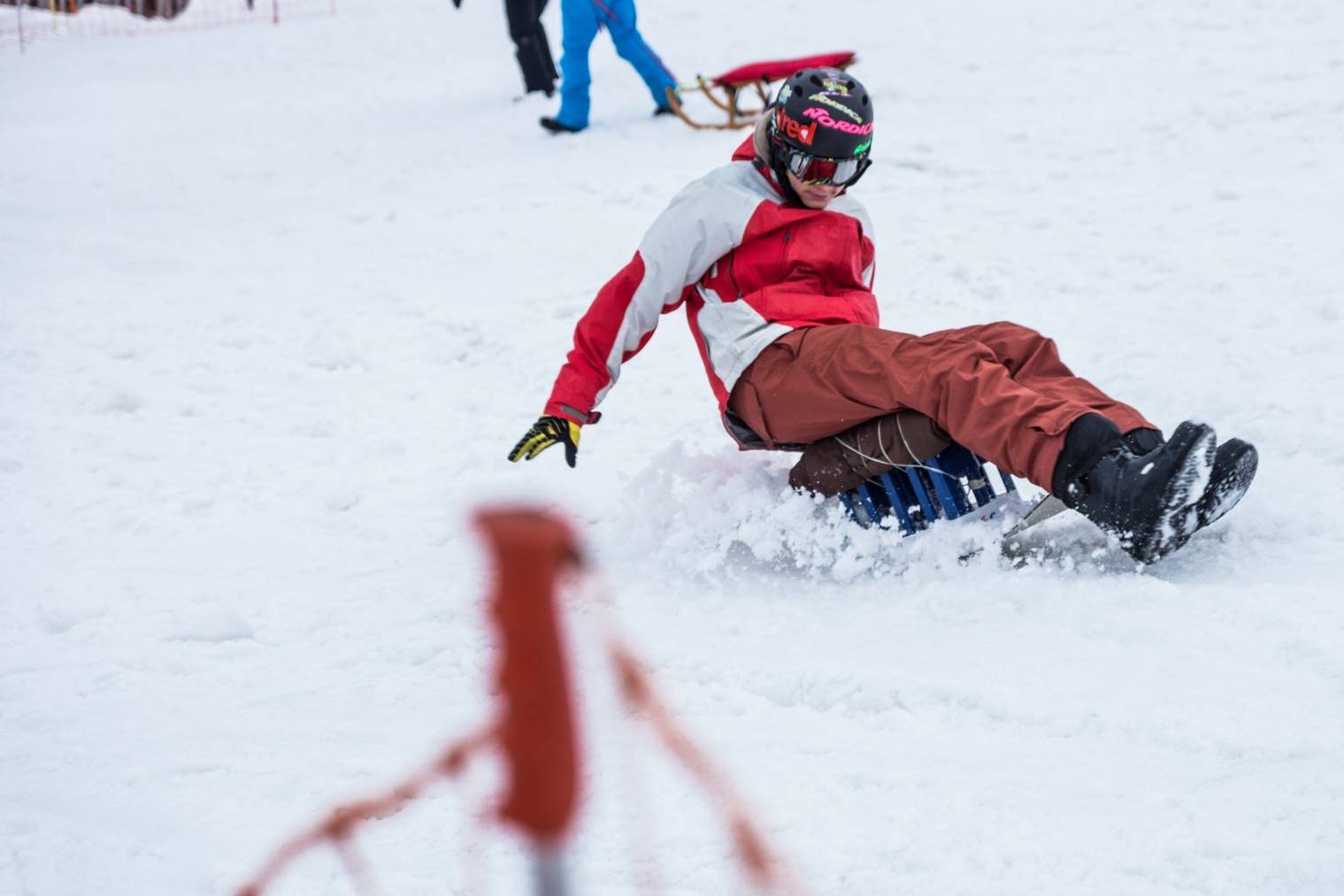 Am Samstag veranstaltet die Legna-Bar in Flims ein Harass-Rennen. (Bild: Facebook/Legna-Bar)