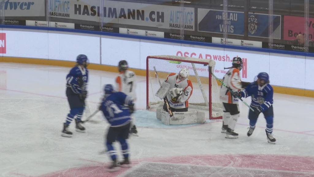 Schützenfest beim ersten Heimspiel der EVZ-Frauen