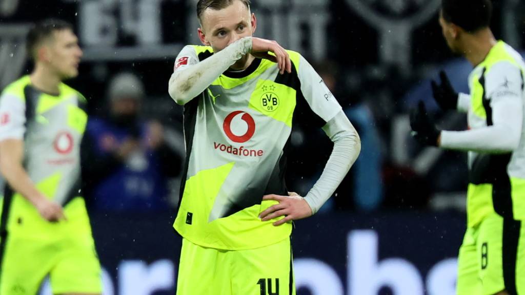 Maximilian Beier traf für Dortmund früh zum 1:0, musste sich aber am Schluss mit einem Punkt zufrieden geben