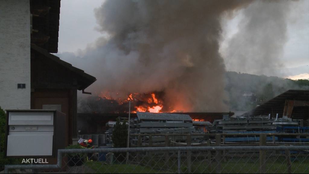 Grossbrand in Hallwil