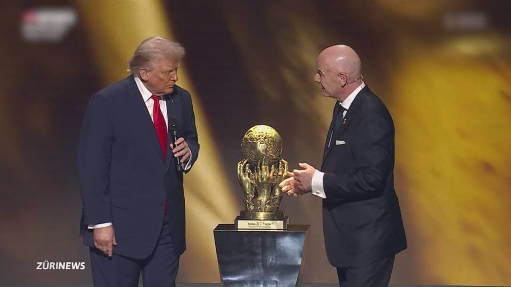 Infantinos Trump-Ehrung sorgt weltweit für Kritik