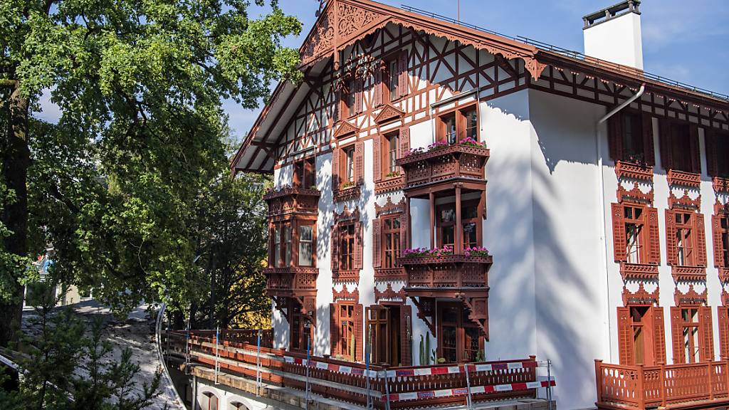 Im renovierten Schweizerhaus im Luzerner Gletschergarten wohnte einst die Gründerfamilie des heutigen Museums.