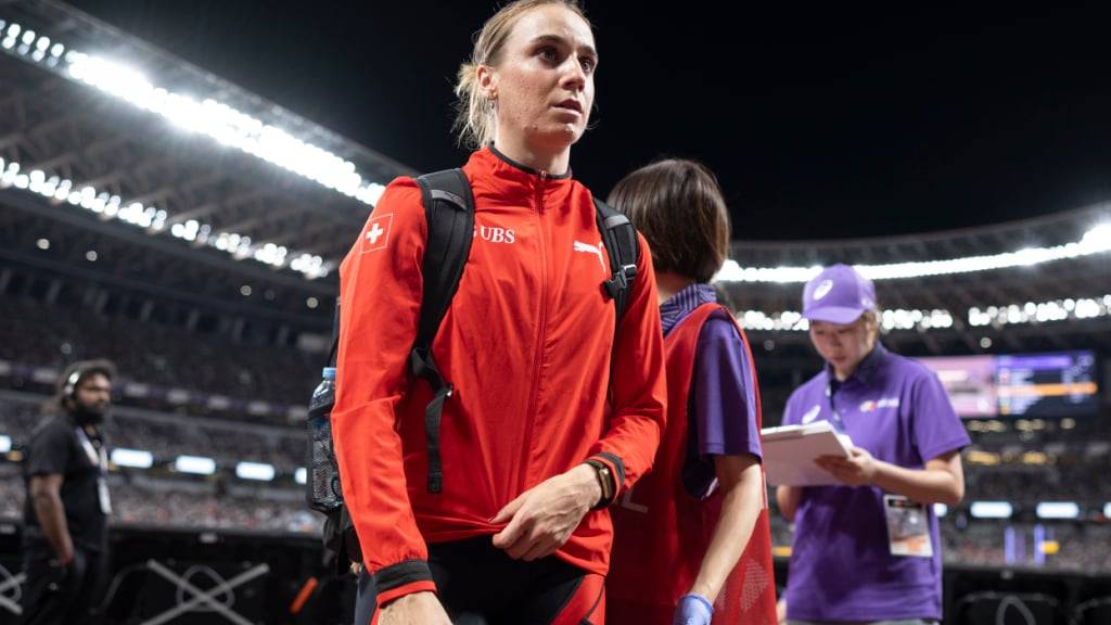 Annik Kälin spürt an der WM in Tokio eine alte Verletzung und verpasst die Final-Qualifikation im Weitsprung