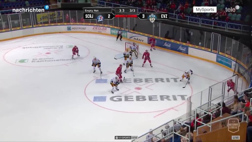 Erstes Saisonspiel EVZ in Rapperswil