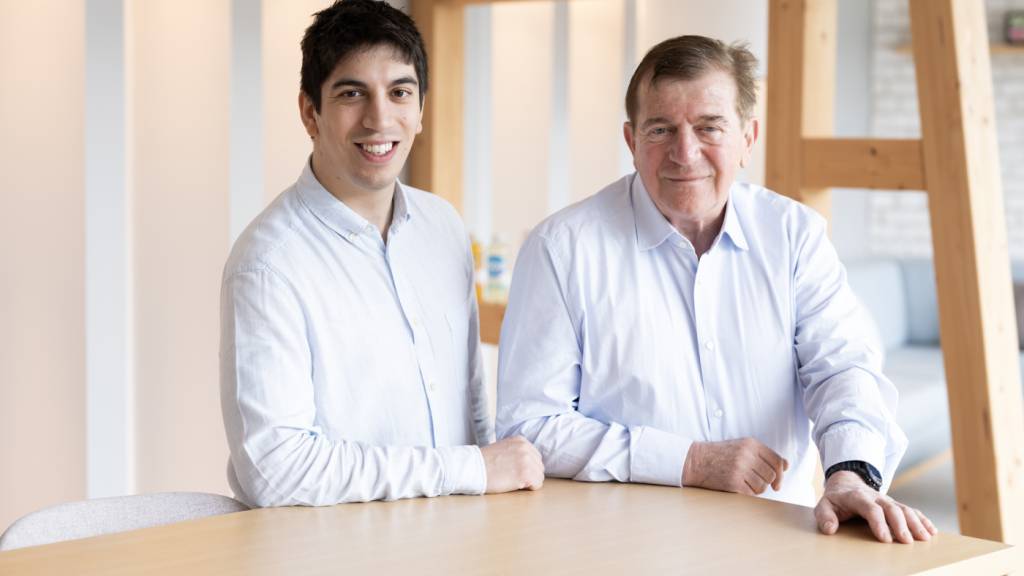 Der neue und der alte Verwaltungsratspräsident von Rivella: Tano (links) und Alexander Barth.