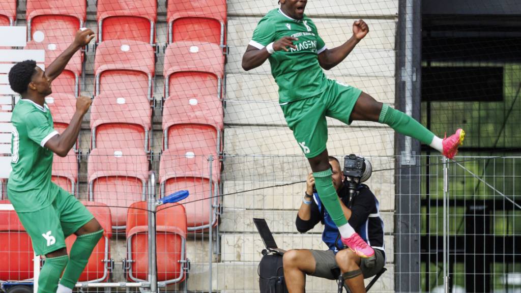 Lungoyi ist nicht nur schnell und treffsicher, er springt auch hoch