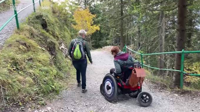 Mit dem Offroad-Rollstuhl über die Berge
