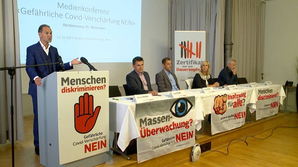 Covid-Gesetzt: Nein-Komitee lanciert Abstimmungskampf