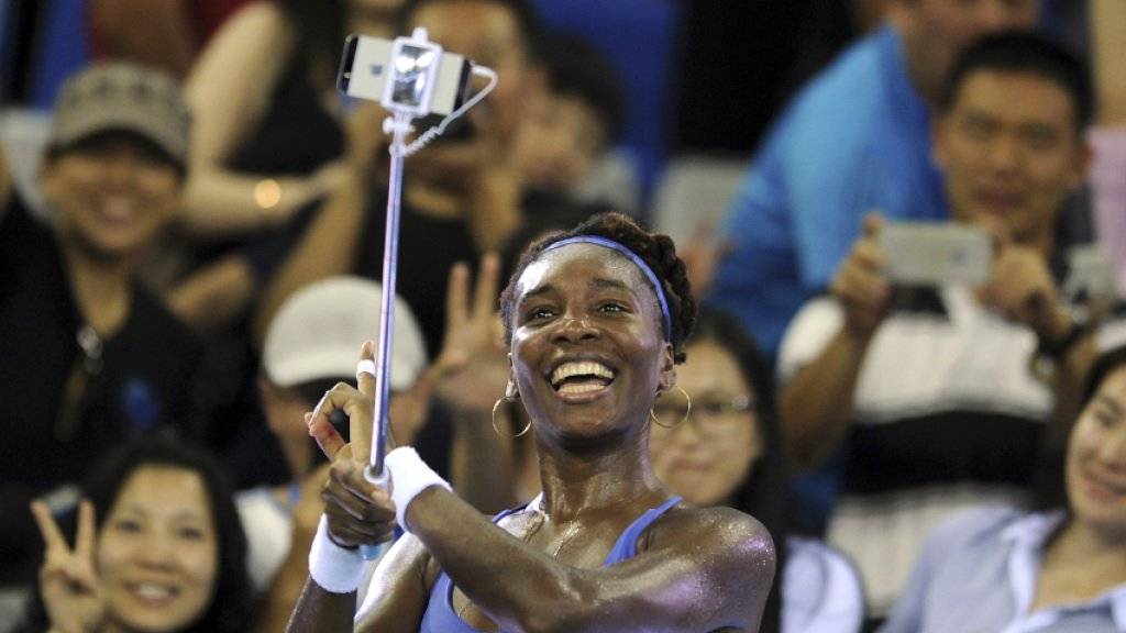 Strahlende Siegerin: Mit 35 Jahren kehrt Venus Williams in die Top Ten zurück