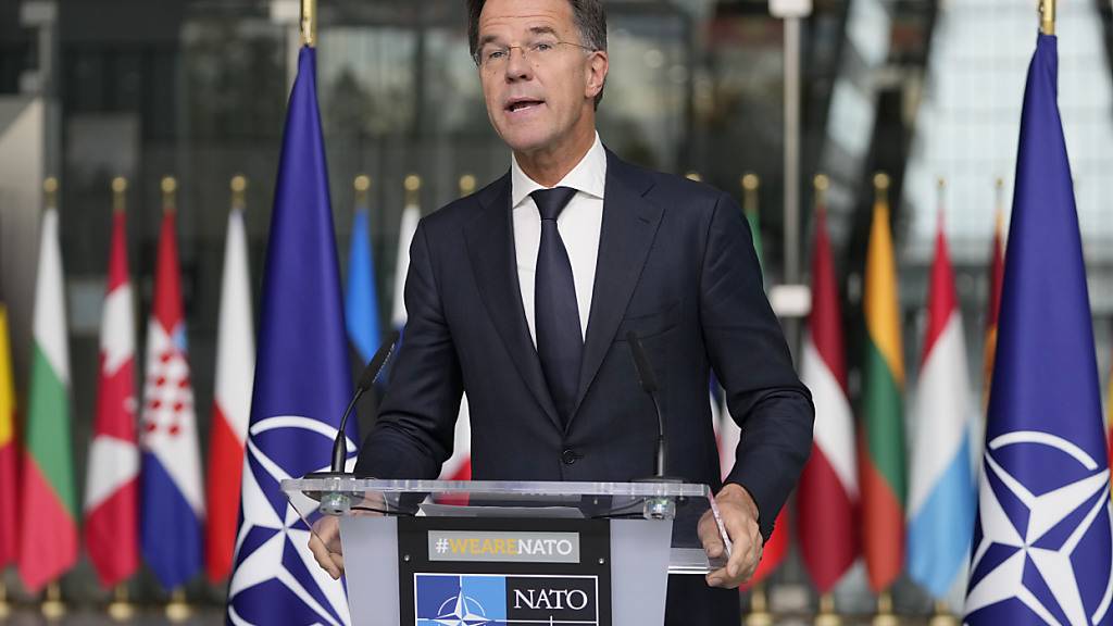 NATO-Generalsekretär Mark RuttE Foto: Virginia Mayo/AP/dpa