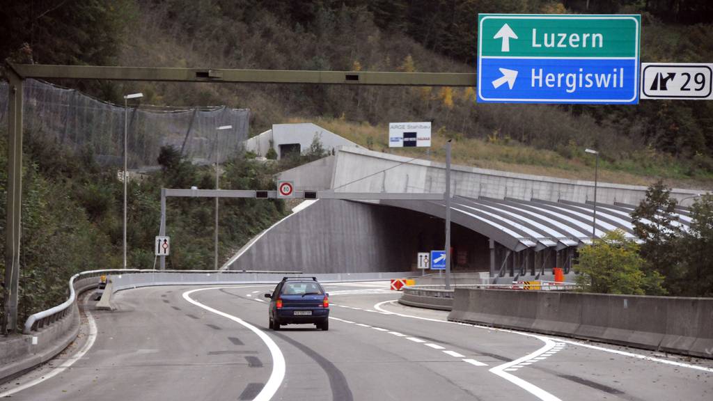 Die Autobahnausfahrt Hergiswil in Richtung Norden wird ab dem 18. Juni gesperrt.