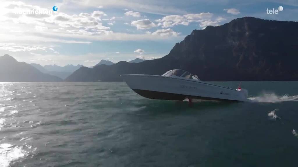 Neues E-Tragflügelboot auf dem Vierwaldstättersee