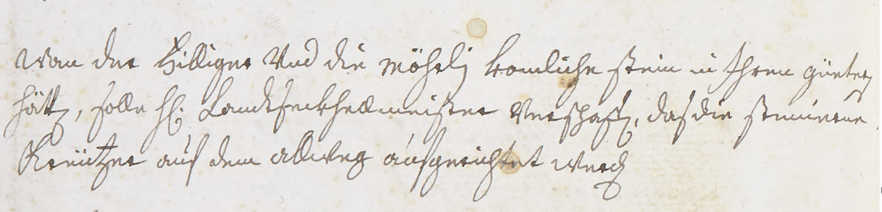  Ausschnitt aus dem Nidwaldner Landratsprotokoll von 1753.