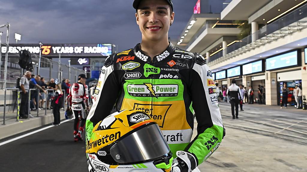 Noah Dettwiler muss sich in Jerez mit dem 21. Rang bescheiden