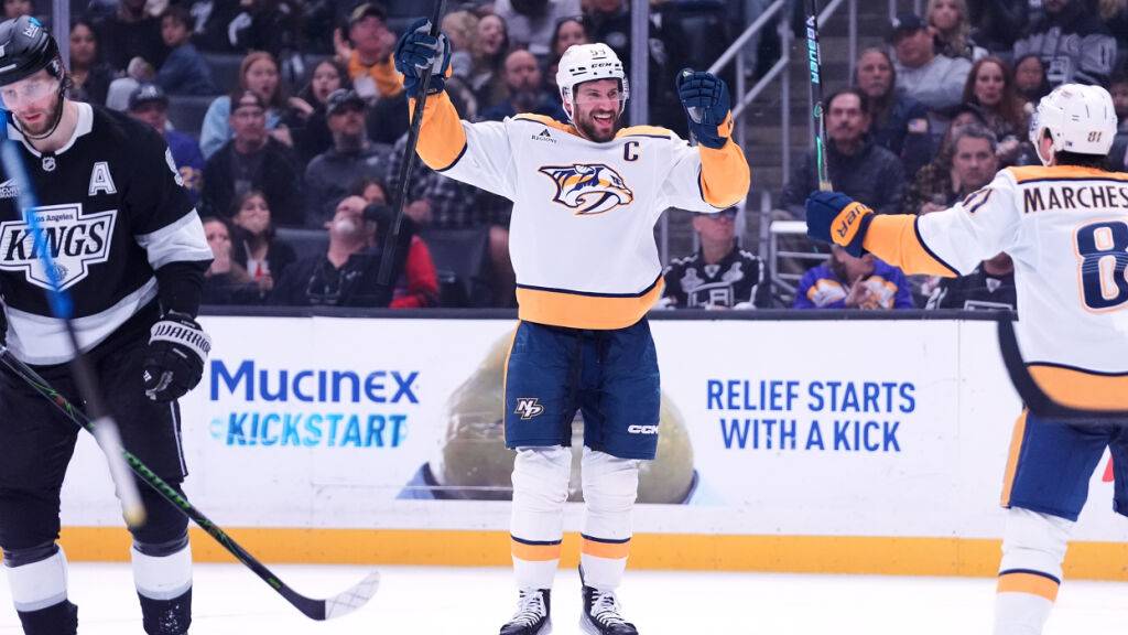 Gemischte Gefühle bei Roman Josi: Er erzielt ein Tor und gibt einen Assist, verliert mit den Nashville Predators aber dennoch