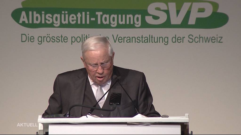 Blocher lacht über Grüne – diese kontern