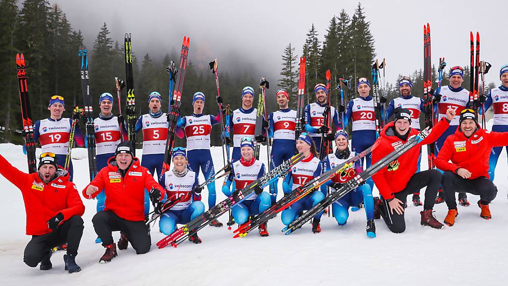 Die Schweizer Equipe freut sich auf den Winter.