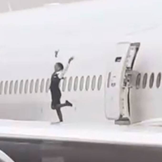 Swiss-Crew tanzt auf Flugzeugflügel – oberster Kabinenchef ist wütend