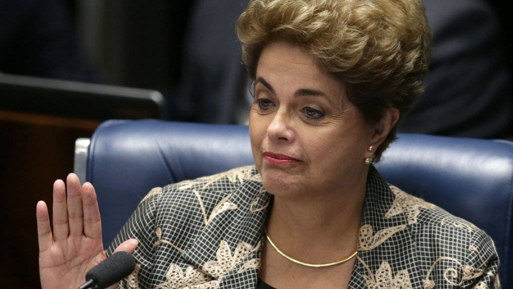 Kurz vor dem Aus: 53 von notwendigen 54 Senatoren für die Zwei-Drittel-Mehrheit wollen gemäss dem Portal «Folha de S. Paulo» für die endgültige Amtsenthebung Dilma Rousseffs stimmen.
