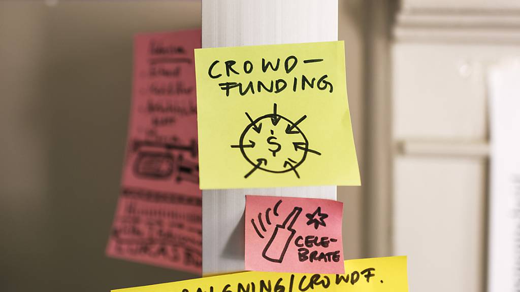 Crowdfunding wächst in der Schweiz markant