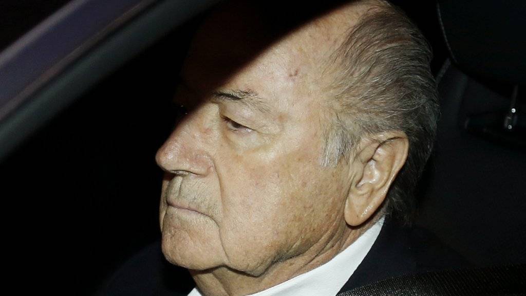 Trotz reduzierter Sperre nicht zufrieden: Sepp Blatter