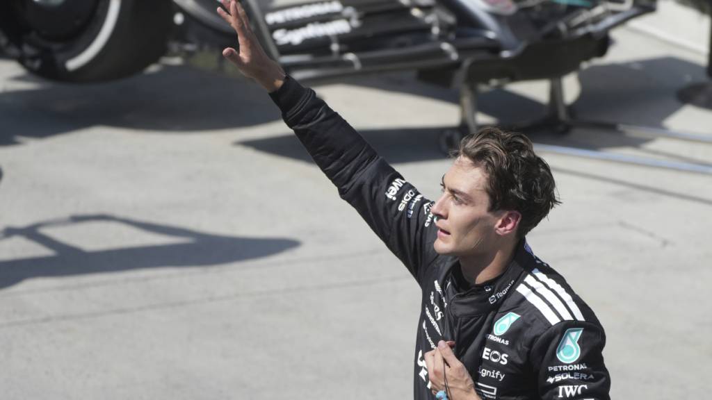 George Russell feiert seinen vierten Grand-Prix-Sieg