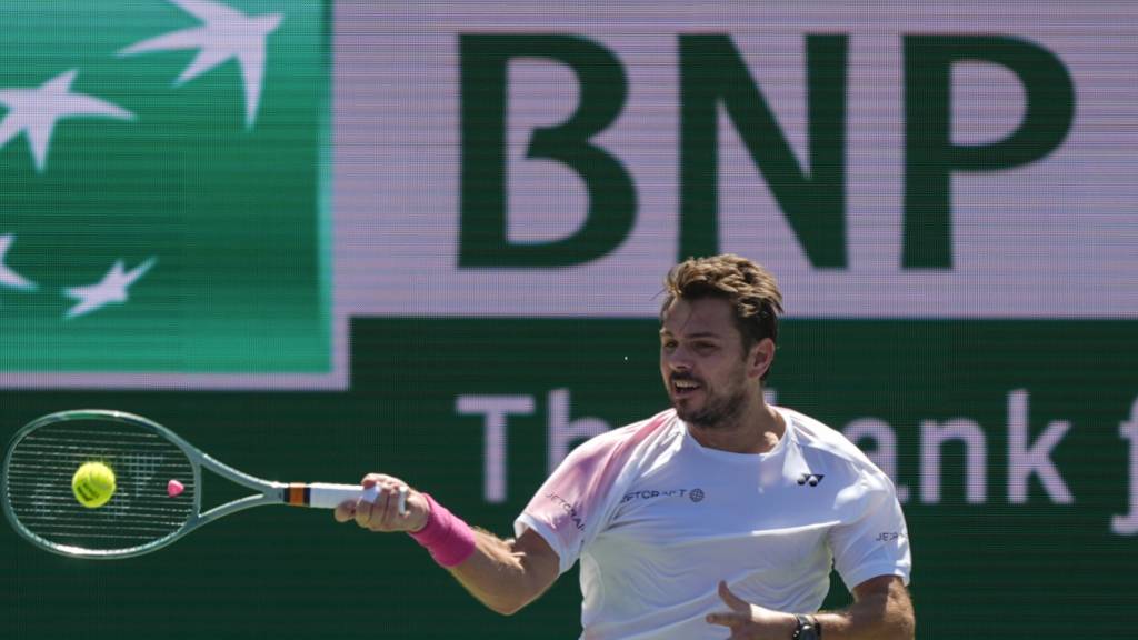 Stan Wawrinka verlor seinen Auftaktmatch in Indian Wells gegen Tomas Machac