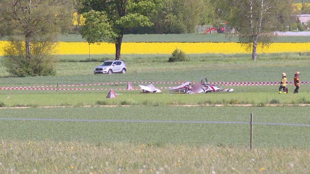 Flugzeugabsturz in Oberramsern fordert zwei Todesopfer