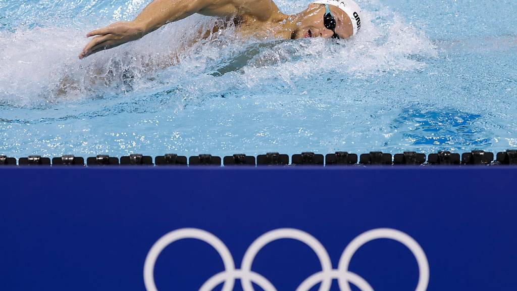 Antonio Djakovic unterwegs im Olympia-Becken