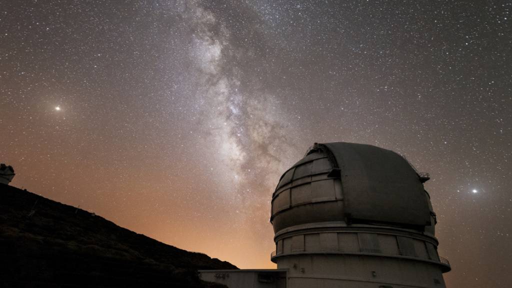 Das Gran Telescopio Canarias auf der Kanareninsel La Palma. (Archivbild)